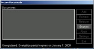 Secure Documents screenshot